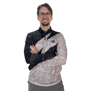 Camiseta de Pesca Dry UV - Branca e Cinza