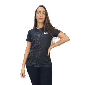 Camiseta Babylook BPFron - Edição especial Guerreiro - Cor Preta - Feminina