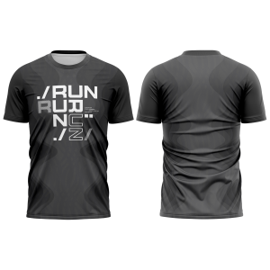 Camiseta Dry-Fit Corrida Proteção UV50+ Camisa Masculina Esportiva Running Correr Academia Treino Cinza