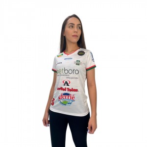 Camiseta Babyloo Toledo Futsal 2023 Branca - Frente