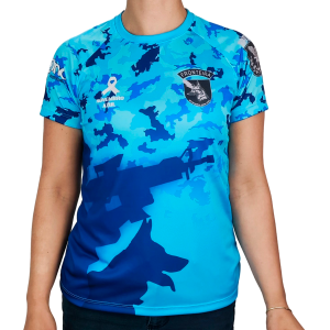 Camiseta BPFron Pel. Op. Cães Novembro Azul 2025 - Feminino