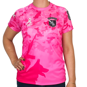 Camiseta BPFron Pel. Op. Cães Outubro Rosa 2025 - Feminino