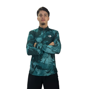 Camiseta de Pesca Dry UV Bracia - Verde